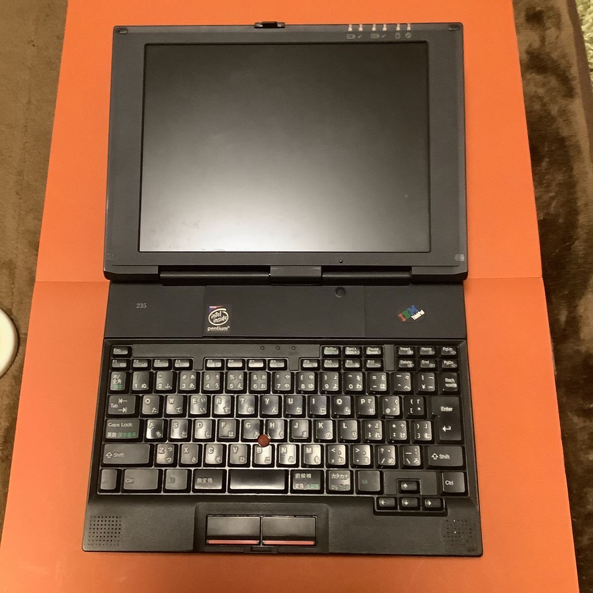 Yahoo!オークション - チャンドラ2 IBM ThinkPad 235 2607-15J ジャン