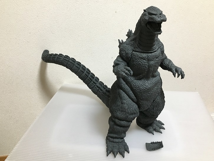 Yahoo!オークション - ビリケン商会 ゴジラ1992 バトゴジ 組み立て途中