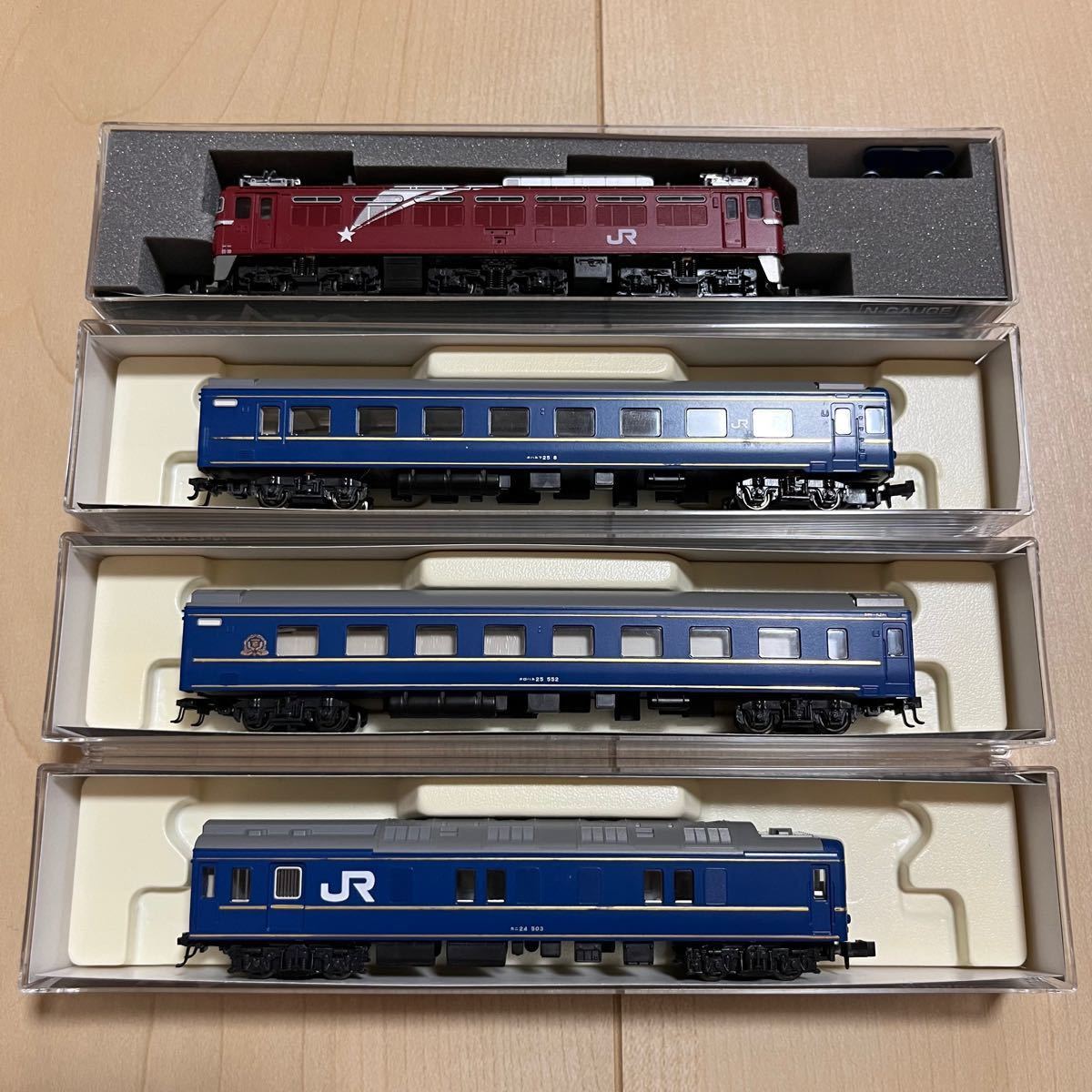 ジャンク』Nゲージ KATO 10-009 ブルートレイン ｢北斗星｣スターター