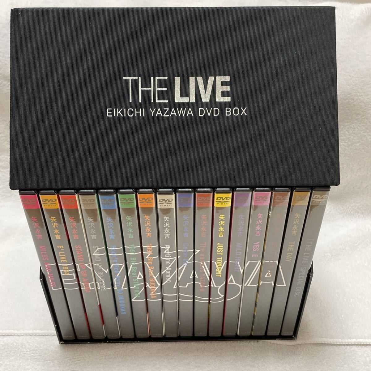 Yahoo!オークション - 生産終了 入手困難 美品 矢沢永吉 THE LIVE DVD