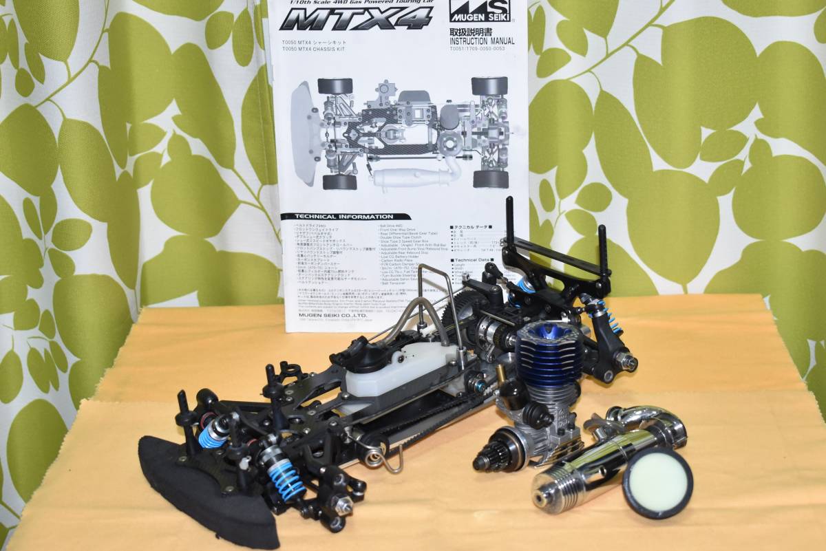 Yahoo!オークション - MUGEN 無限精機MTX-4 1/10スケール・エンジン・