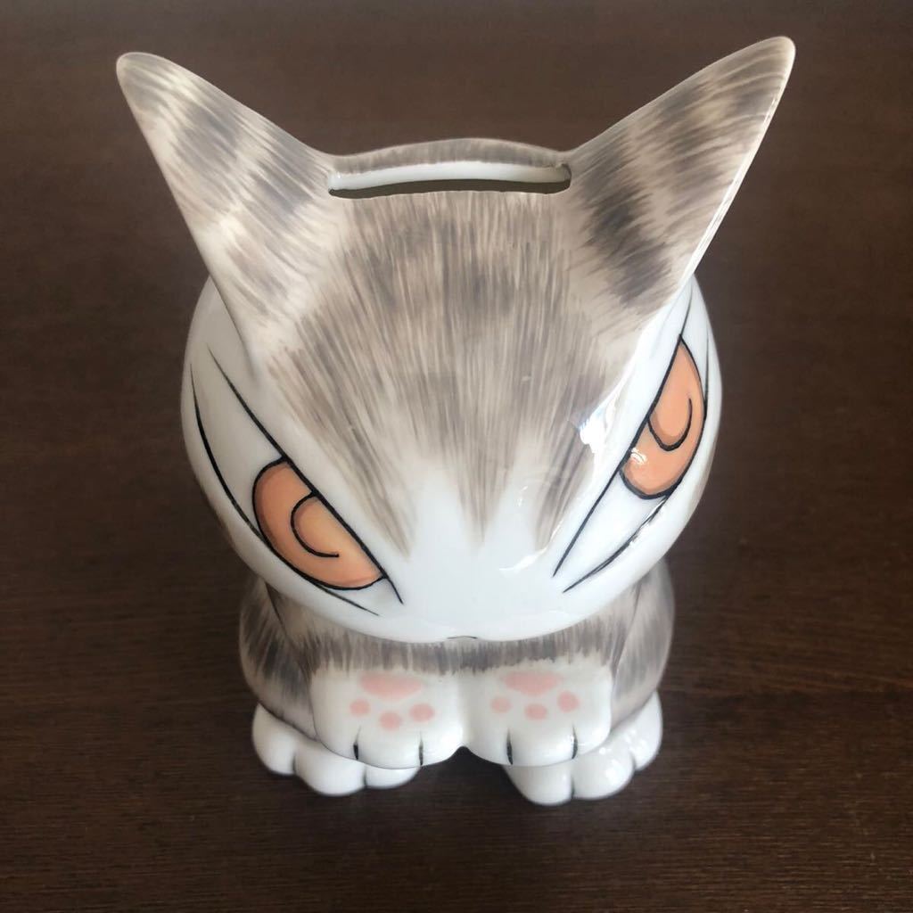 わちふぃーるど ちょうだいポーズ おねだりダヤン 陶器 貯金箱 置物 猫