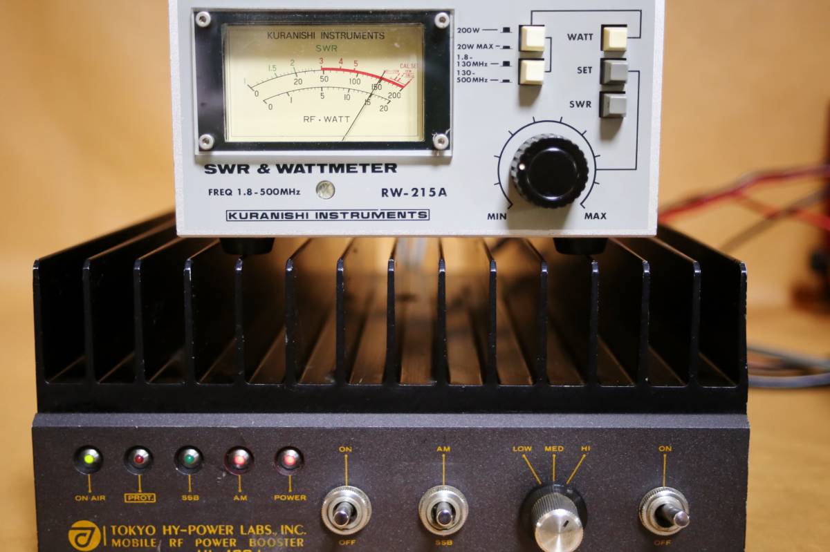 Yahoo!オークション - 東京ハイパワー HL-400J 1.8MHz～30MHz AM/SSB H