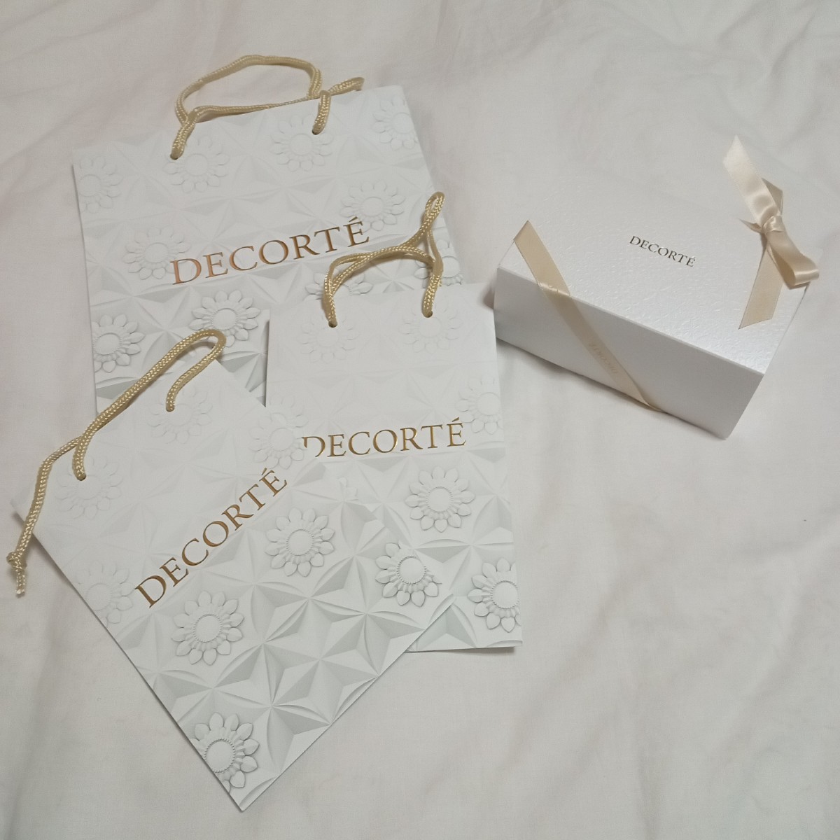 コスメデコルテ 紙袋 ギフトBOX｜Yahoo!フリマ（旧PayPayフリマ）