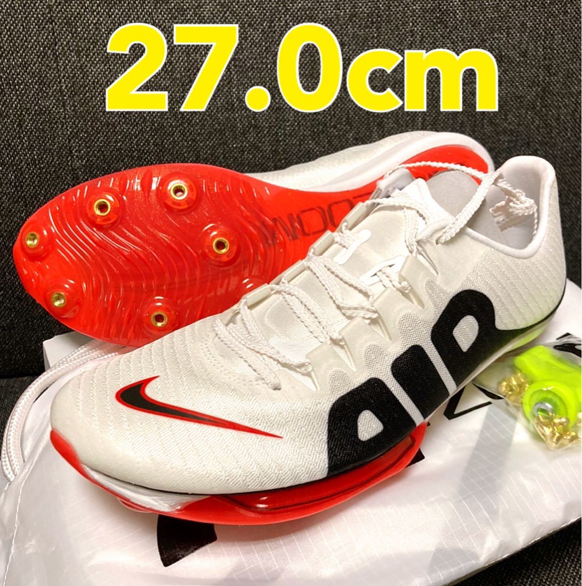 未使用】NIKE AIR ZOOM MAXFLY モアアップテンポ 27 0cm ナイキ