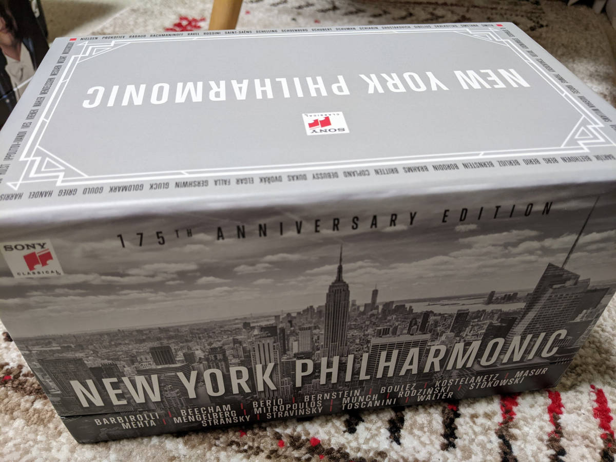 ニューヨーク・フィルハーモニック創立175年アニヴァーサリー(65CD)