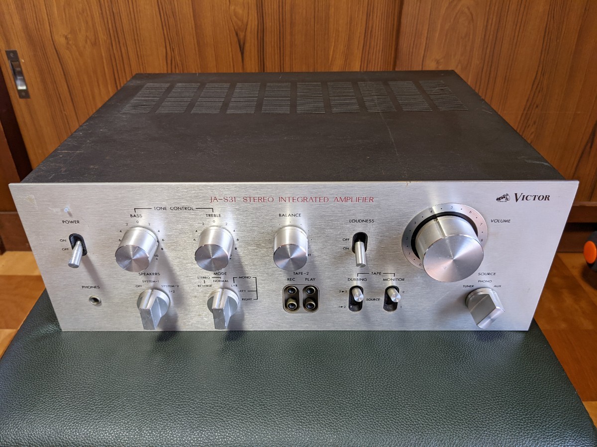 動作良好】Victor JA-S31 プリメインアンプ 本体 VICTOR JA-S31の仕様