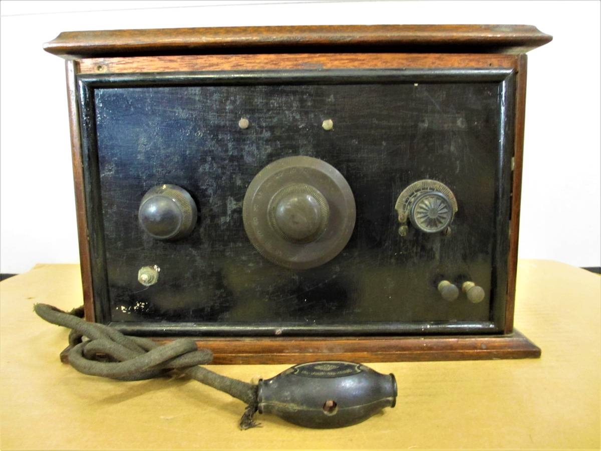 Yahoo!オークション - 昔の真空管 ラッパラジオ ジャンク アンティーク