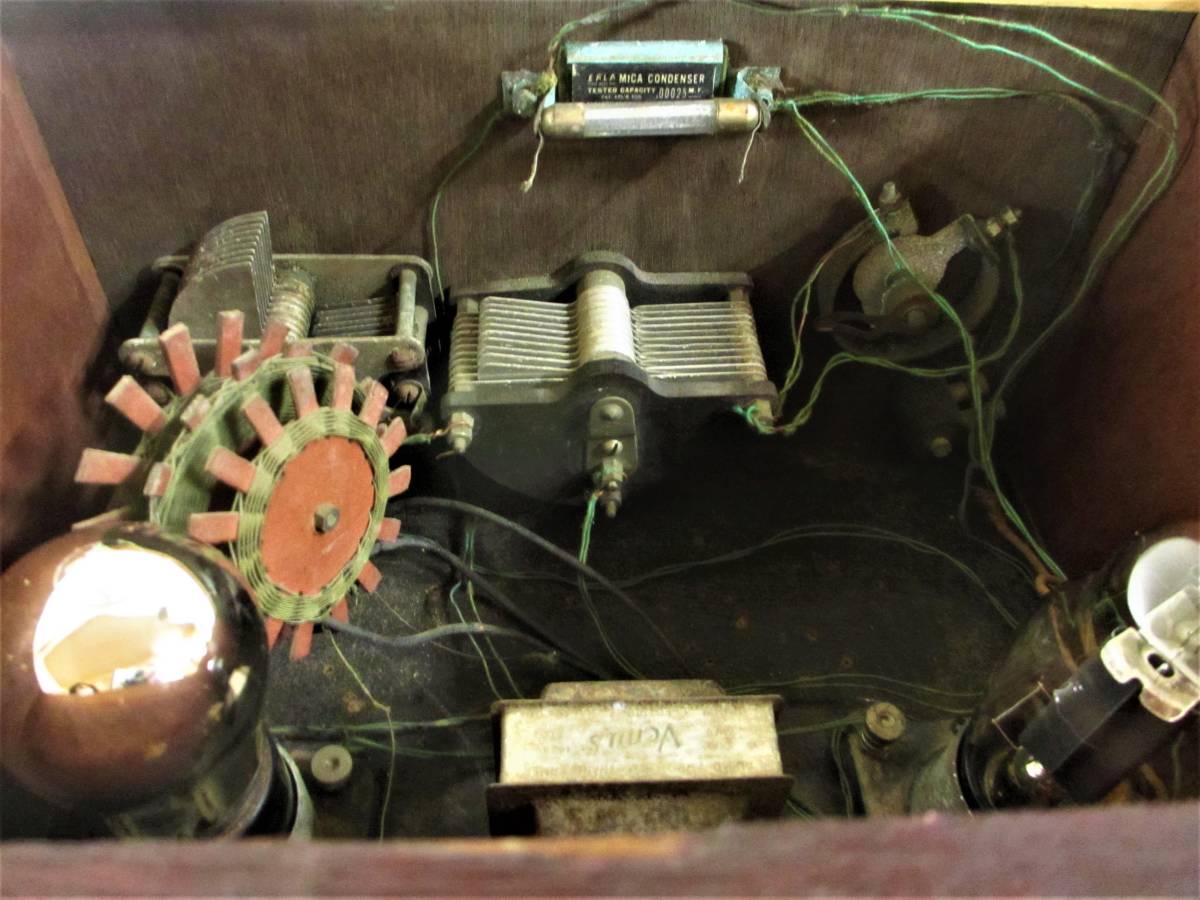 Yahoo!オークション - 昔の真空管 ラッパラジオ ジャンク アンティーク