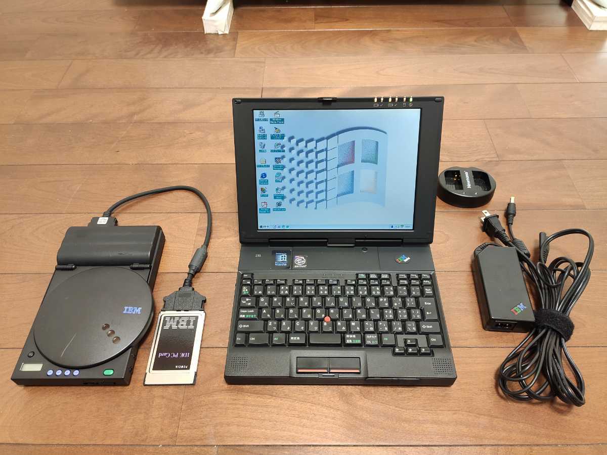 Yahoo!オークション - ［動作保証付］IBM ThinkPad 235 シンクパッド