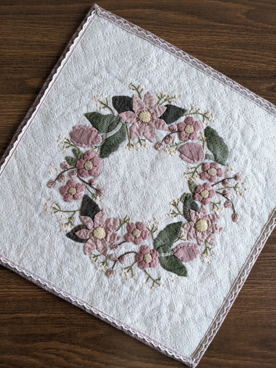 桜のタペストリー パッチワークキルト ハンドメイド｜Yahoo!フリマ（旧