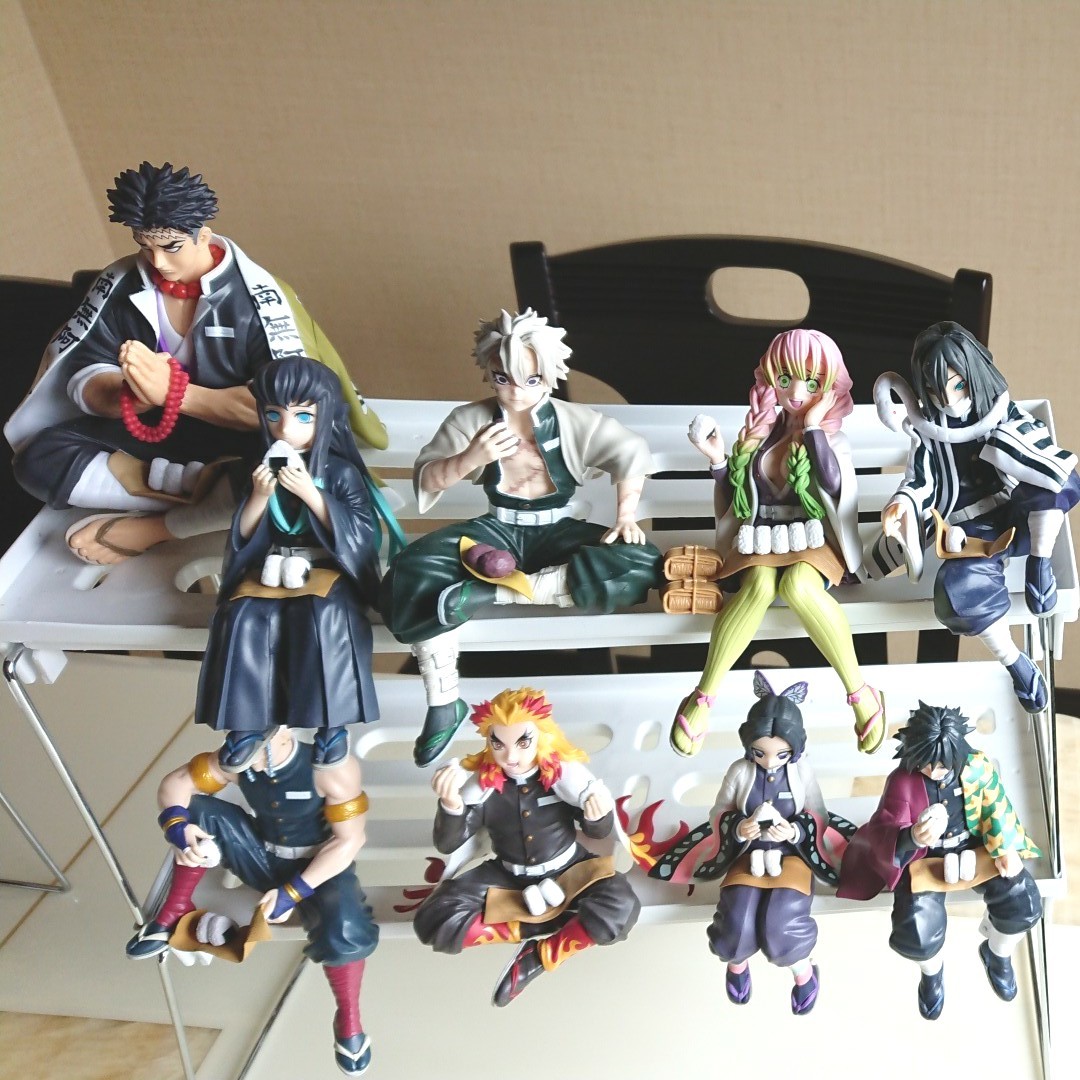 鬼滅の刃 ちょこのせフィギュア 柱合会議9点セットとお館様 鬼滅の刃