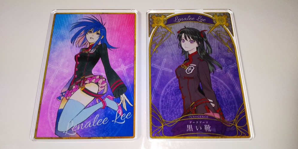 リナリー 2枚セット ステータスカード 原画展 D Gray-man ディー