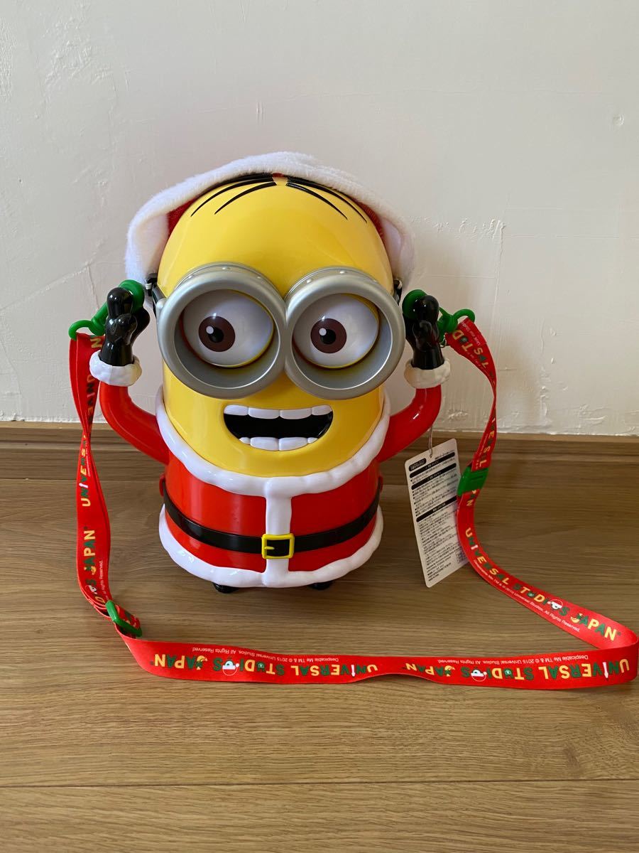 ミニオンポップコーンバケツ クリスマス USJ ポップコーンバケツ