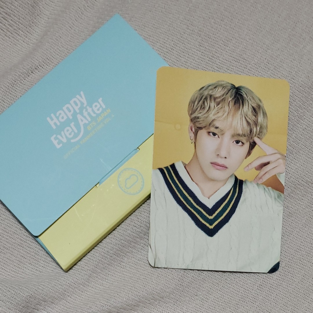 BTS ハピエバ 韓国 ミニフォト テテ コンプ 公式 BTS 2018 4th Muster