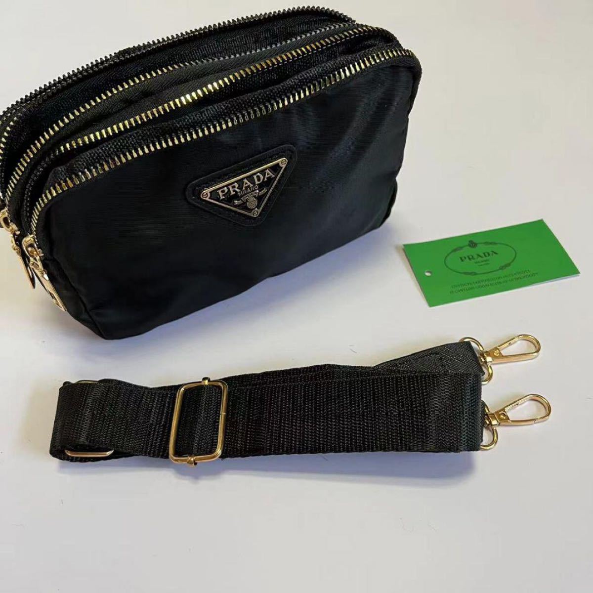 プラダ ノベルティ ショルダーバッグ ポーチ｜Yahoo!フリマ（旧PayPay