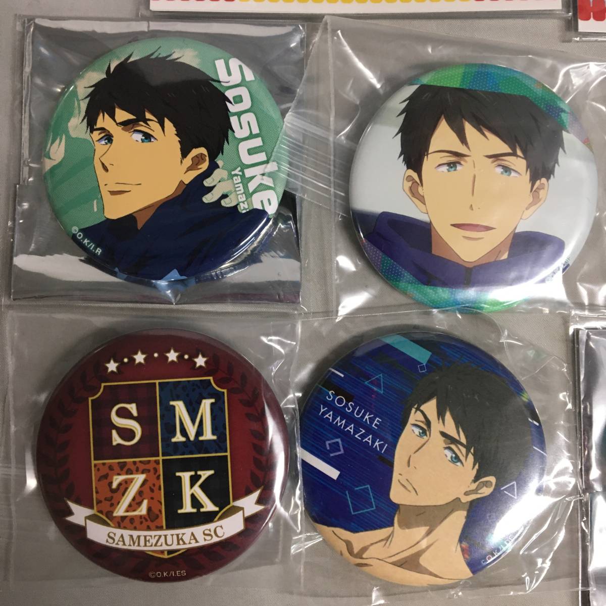 劇場版 Free!TM ホログラム缶バッジ 松岡凛 15点セット 劇場版 Free TM