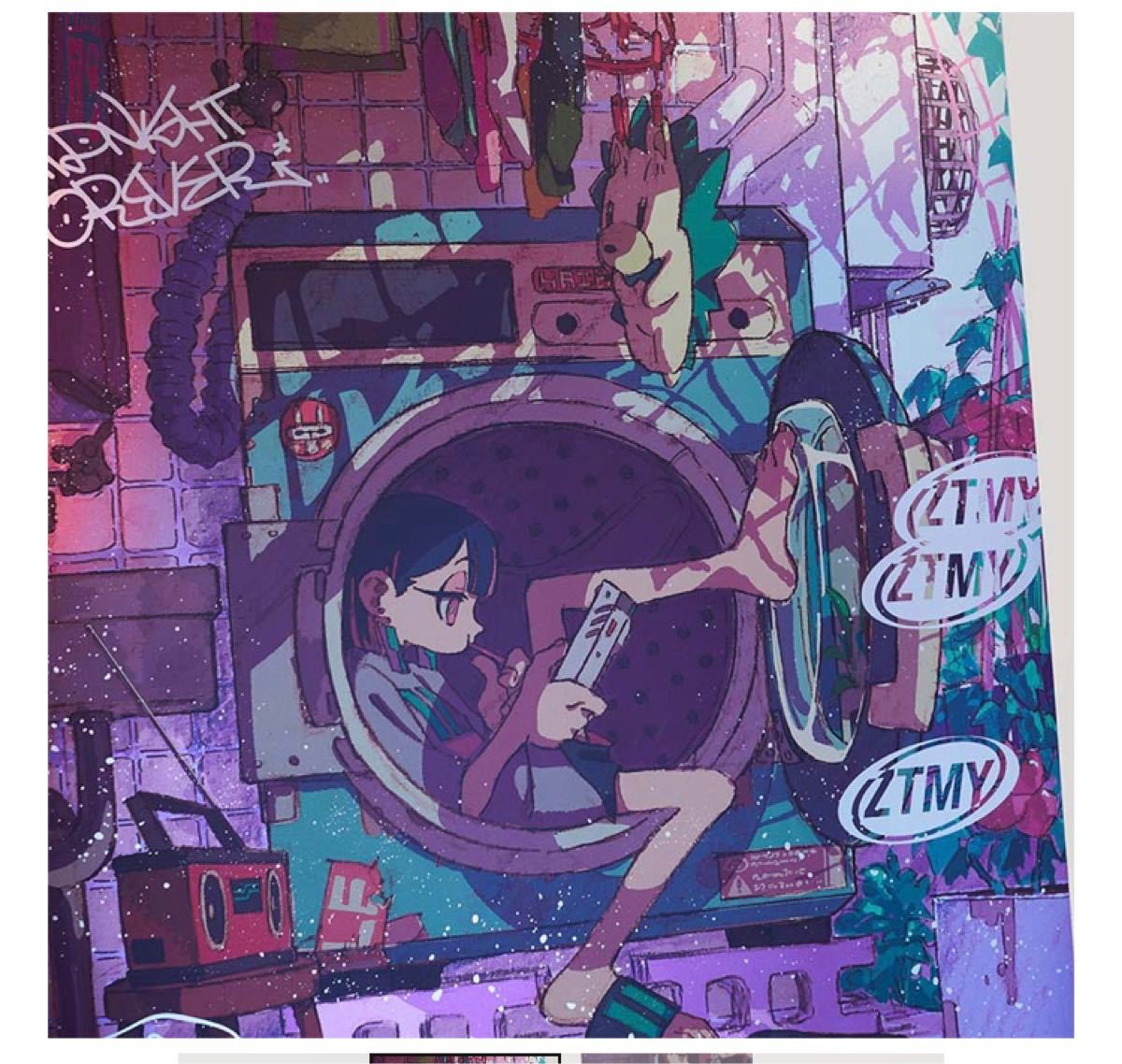 新品 メタリックポスター 2種 ずっと真夜中でいいのに プレミアム会員