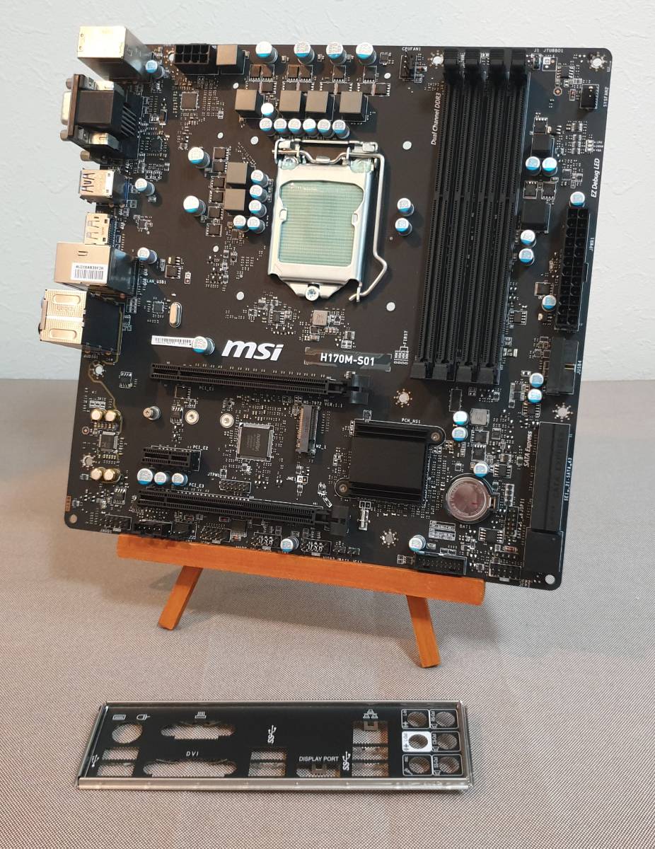Yahoo!オークション - MSI H170M-S01 H170チップセット LGA1151 DDR4 M