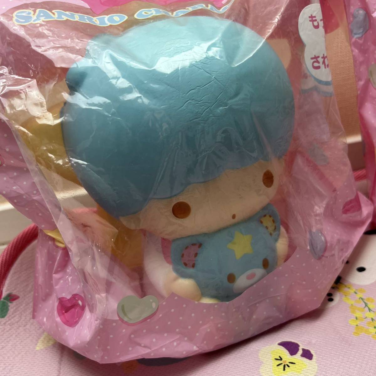 キキララ サンリオ リトルツインスターズ パフポフ スクイーズ