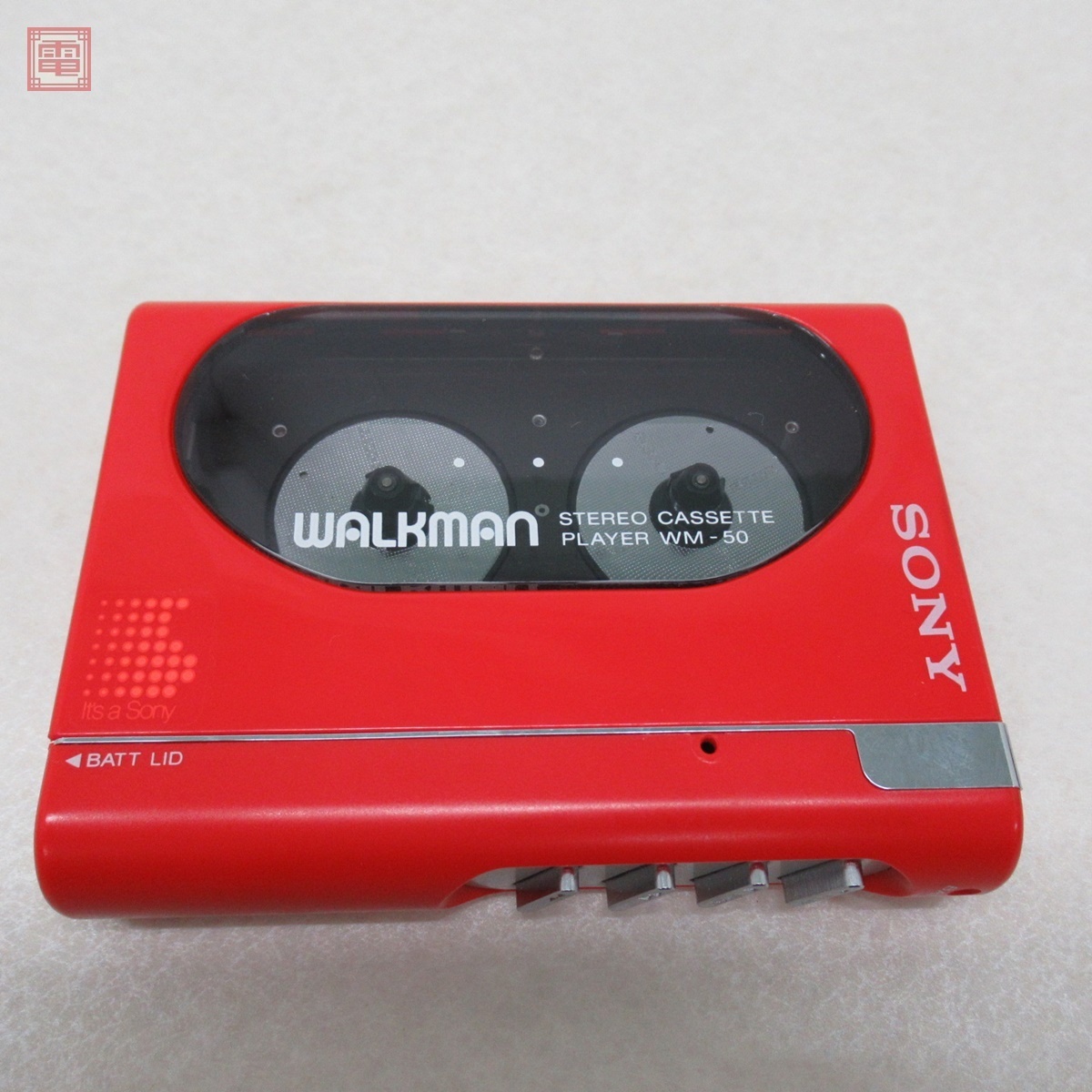 Yahoo!オークション - SONY ソニー WALKMAN WM-50 カセットプレーヤー
