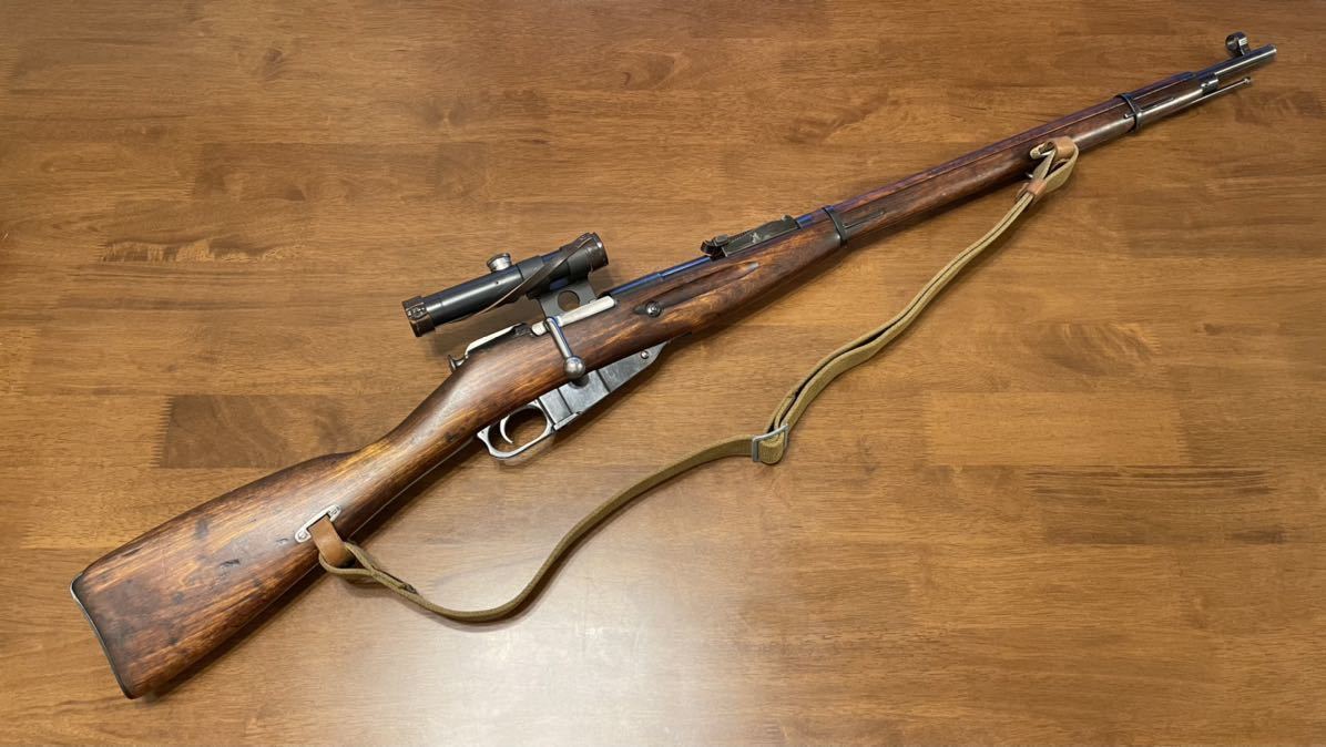 Yahoo!オークション - モシンナガン M1891/30 狙撃銃 無可動 モデルガ