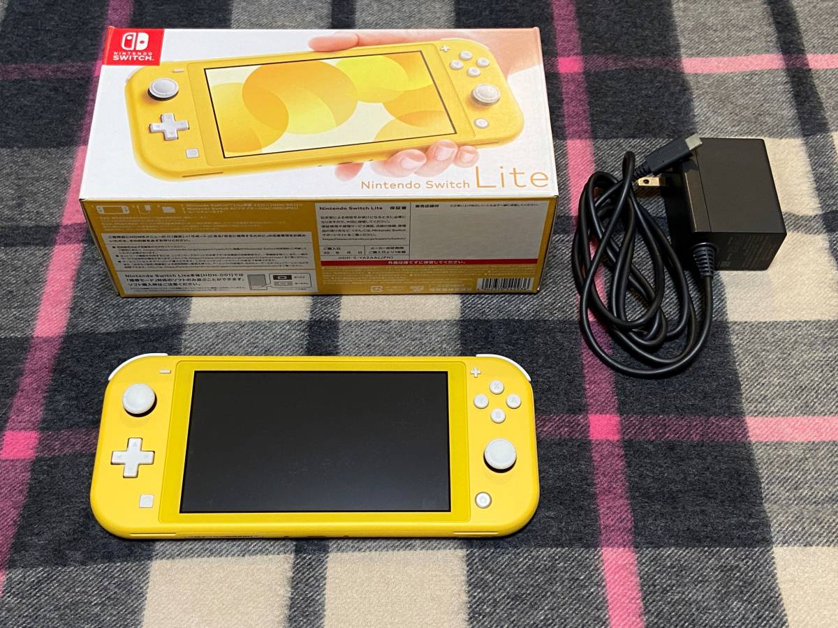 Nintendo Switch Lite 本体 イエロー ニンテンドースイッチライト 動作