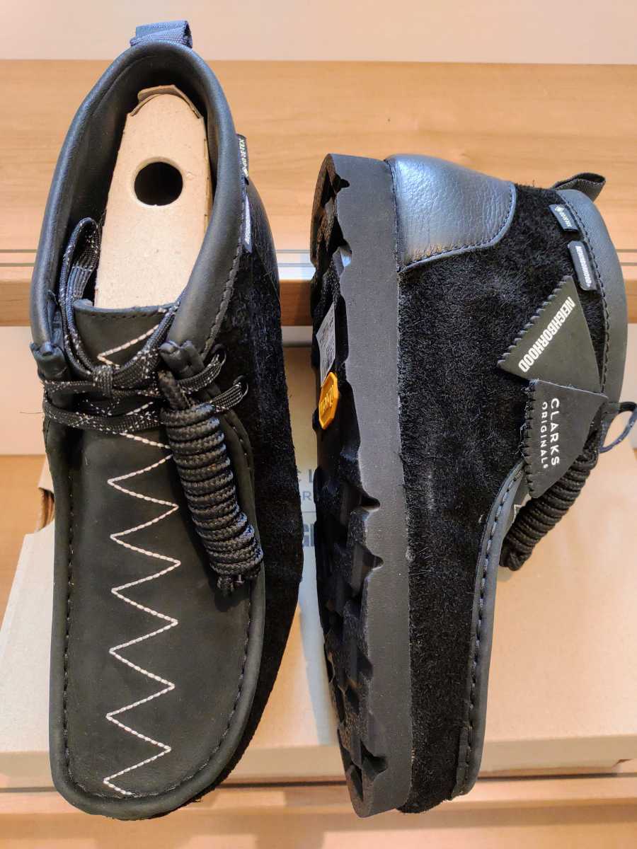 海外正規 新品未使用 26 5cm UK8 5 NEIGHBORHOOD Clarks WALLABEE GTX