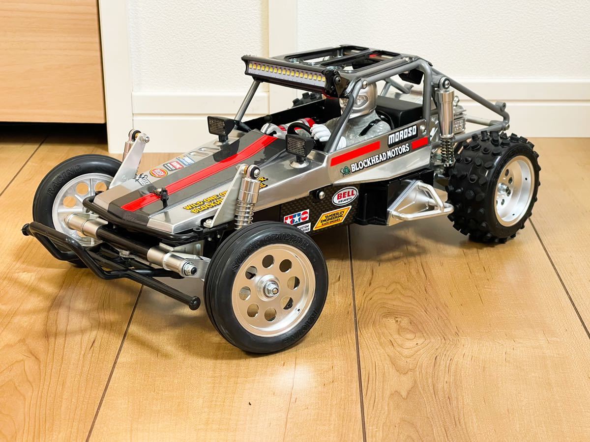 Yahoo!オークション - タミヤ ワイルドワンオフローダー BLOCKHEAD MOT