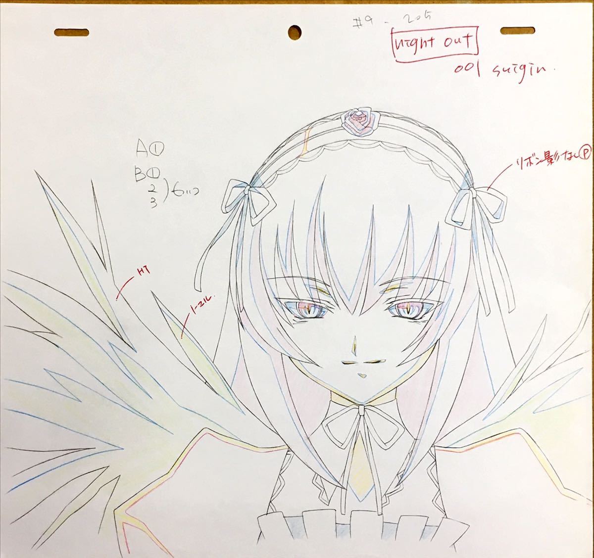 Yahoo!オークション - ローゼンメイデン 原画・ 修正3枚