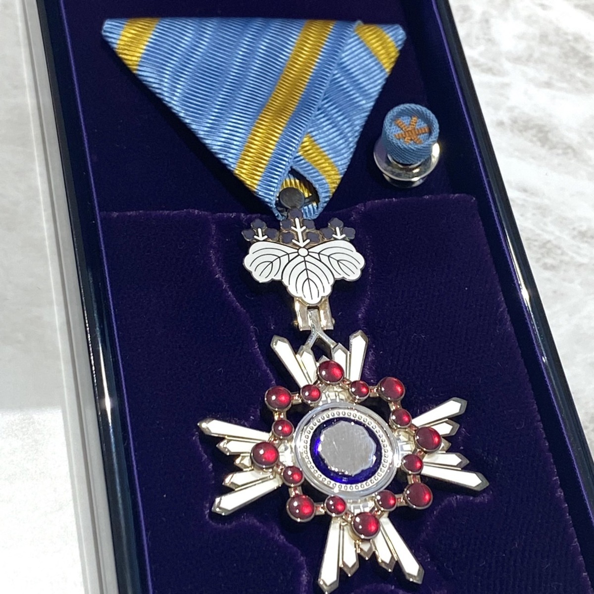 Yahoo!オークション - 1円スタート 勲章 瑞宝単光章 略綬付き ケース付