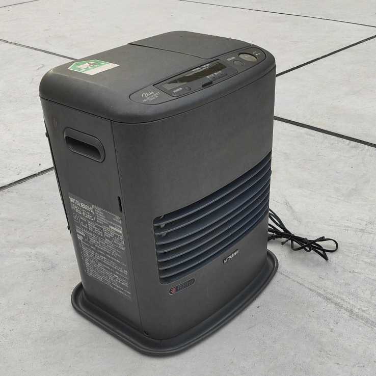 Yahoo!オークション - MITSUBISHI ファンヒーター 石油ストーブ KD-E25