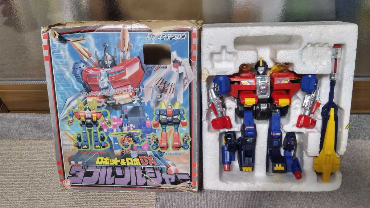 Yahoo!オークション - レア タカラ ロボット&ロボDX ダブルソルジャー