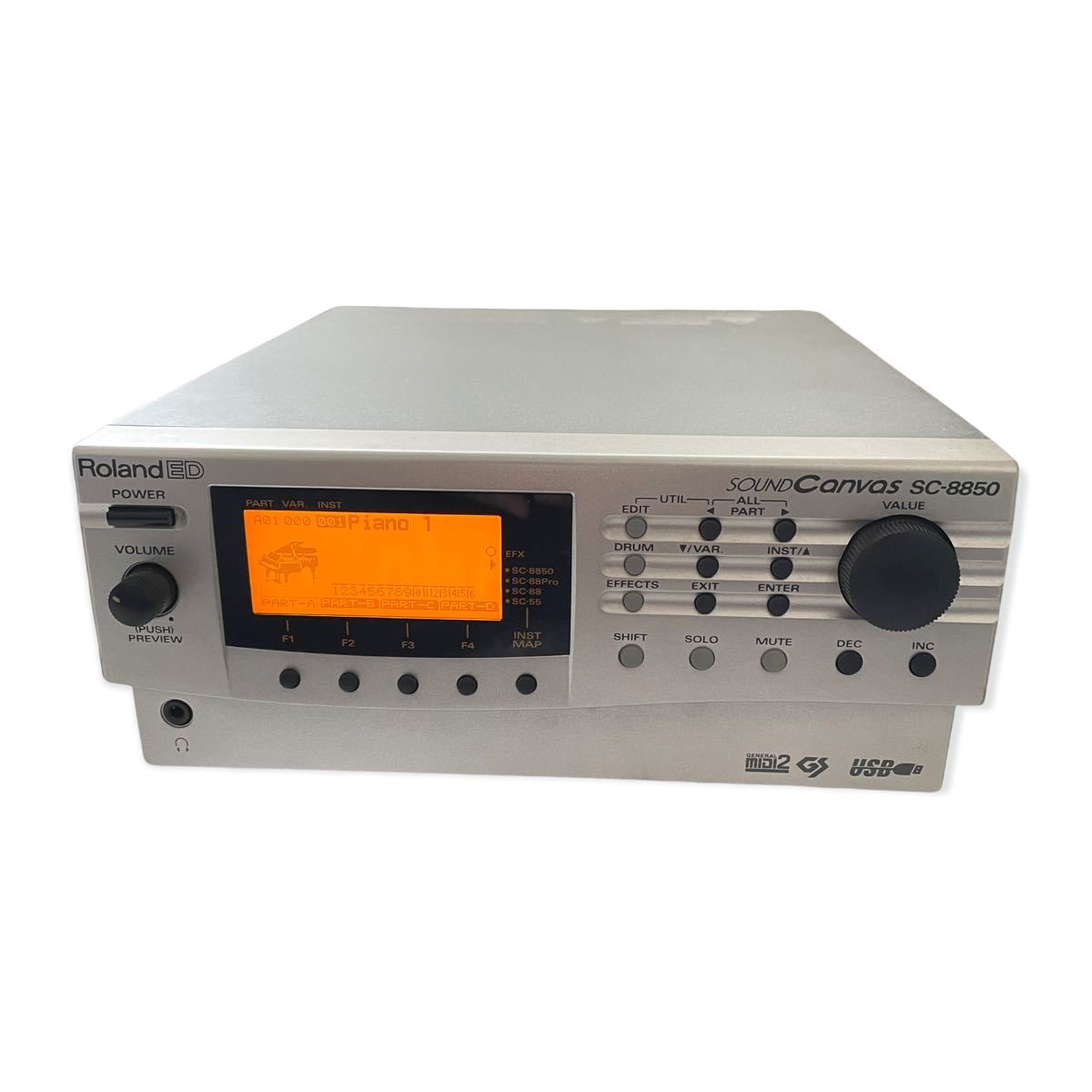 Roland SOUND Canvas SC-8850 動作OK・状態良好 ROLAND SC-8850 Sound