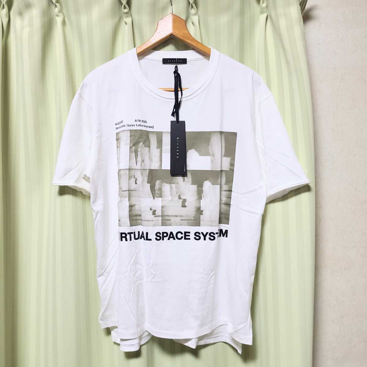 最終価格 Wizzard プリント ビッグTシャツ SIZE1 WHITE 細美武士 白