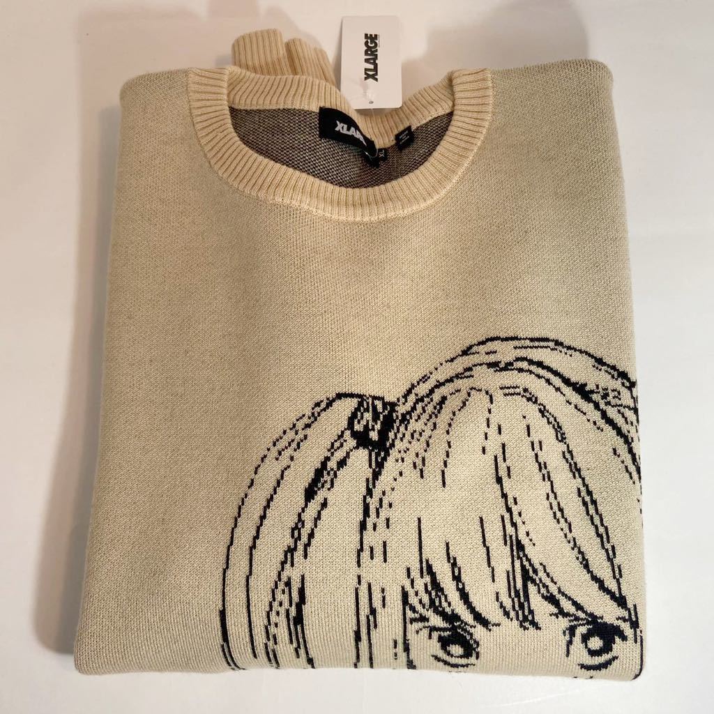 即日発送】XLARGE x DEATHNOTE MISA KNITSWEATER XLサイズ 新品未使用