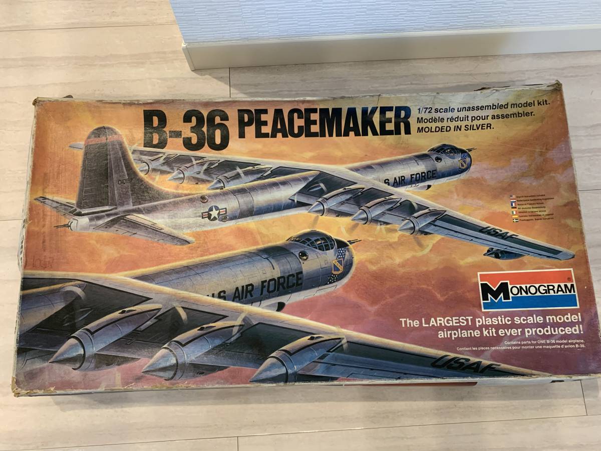 Yahoo!オークション - プラモ40 MONOGRAM モノグラム B-36 PEACEMAKER