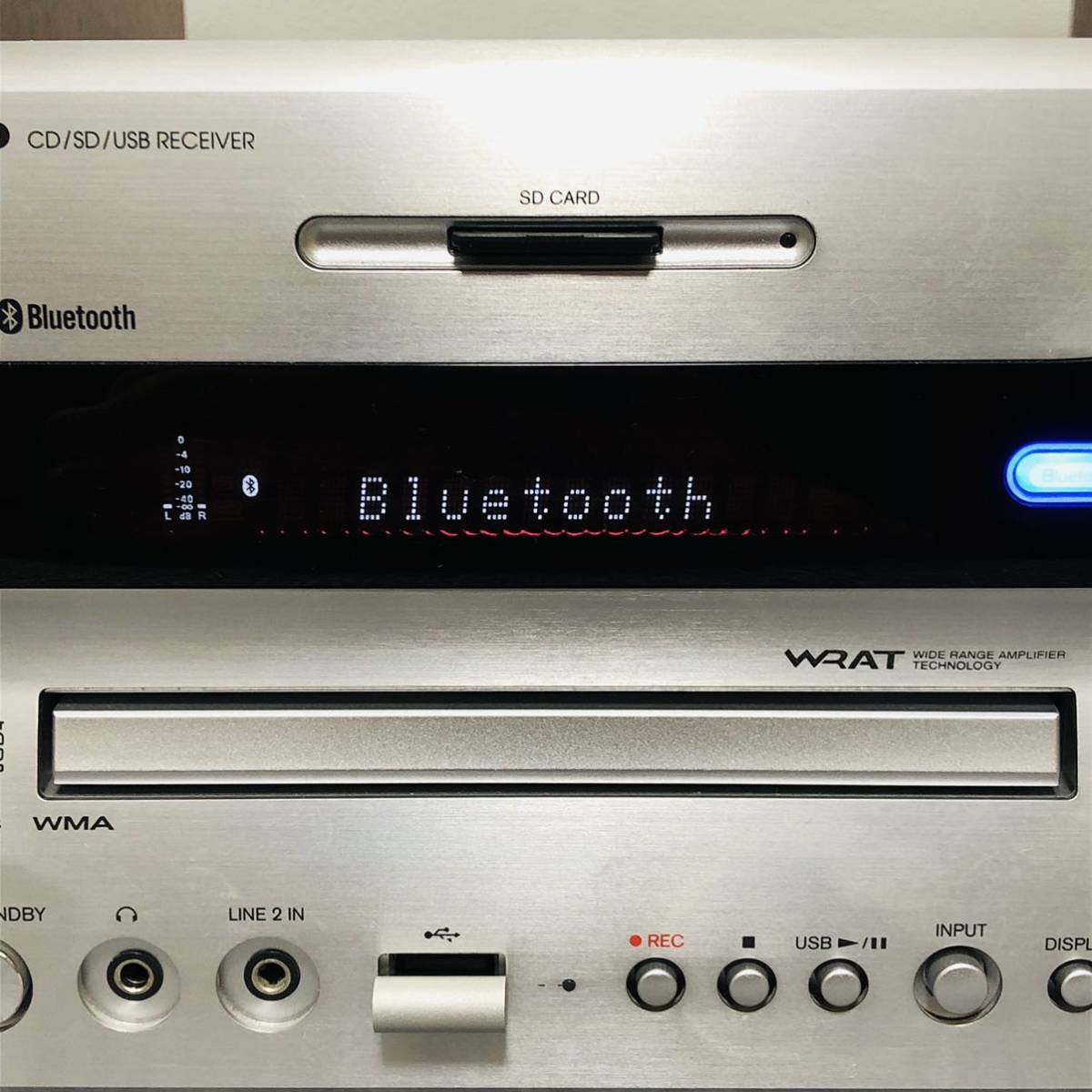 ONKYO オンキョー NFR-7X CD/SD/USBレシーバー ミニコンポ 付属品あり