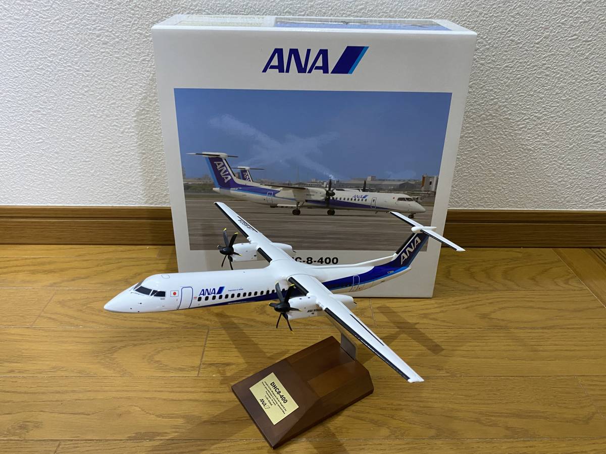 Yahoo!オークション - ANA 1/100 Q400 ボンバルディア DHC-8-400 ANA W