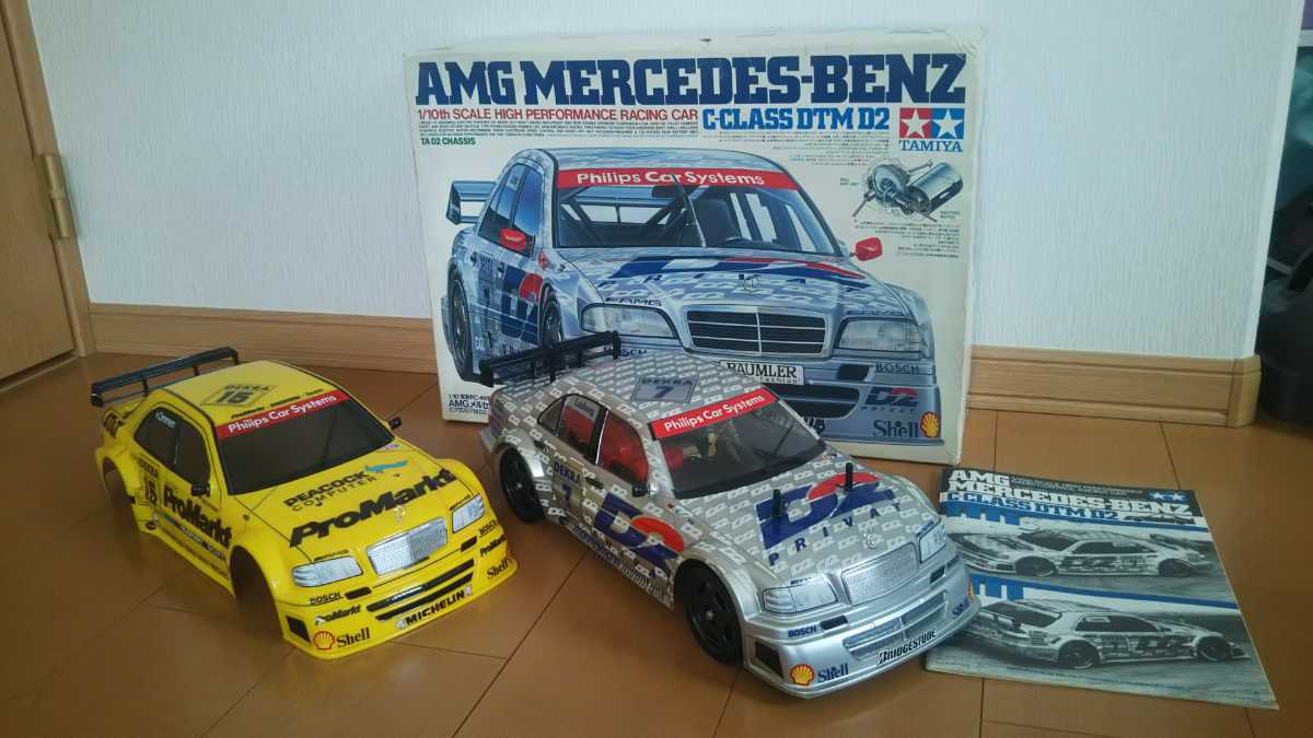 Yahoo!オークション - タミヤ 1/10電動RC AMGメルセデス・ベンツ Cクラ