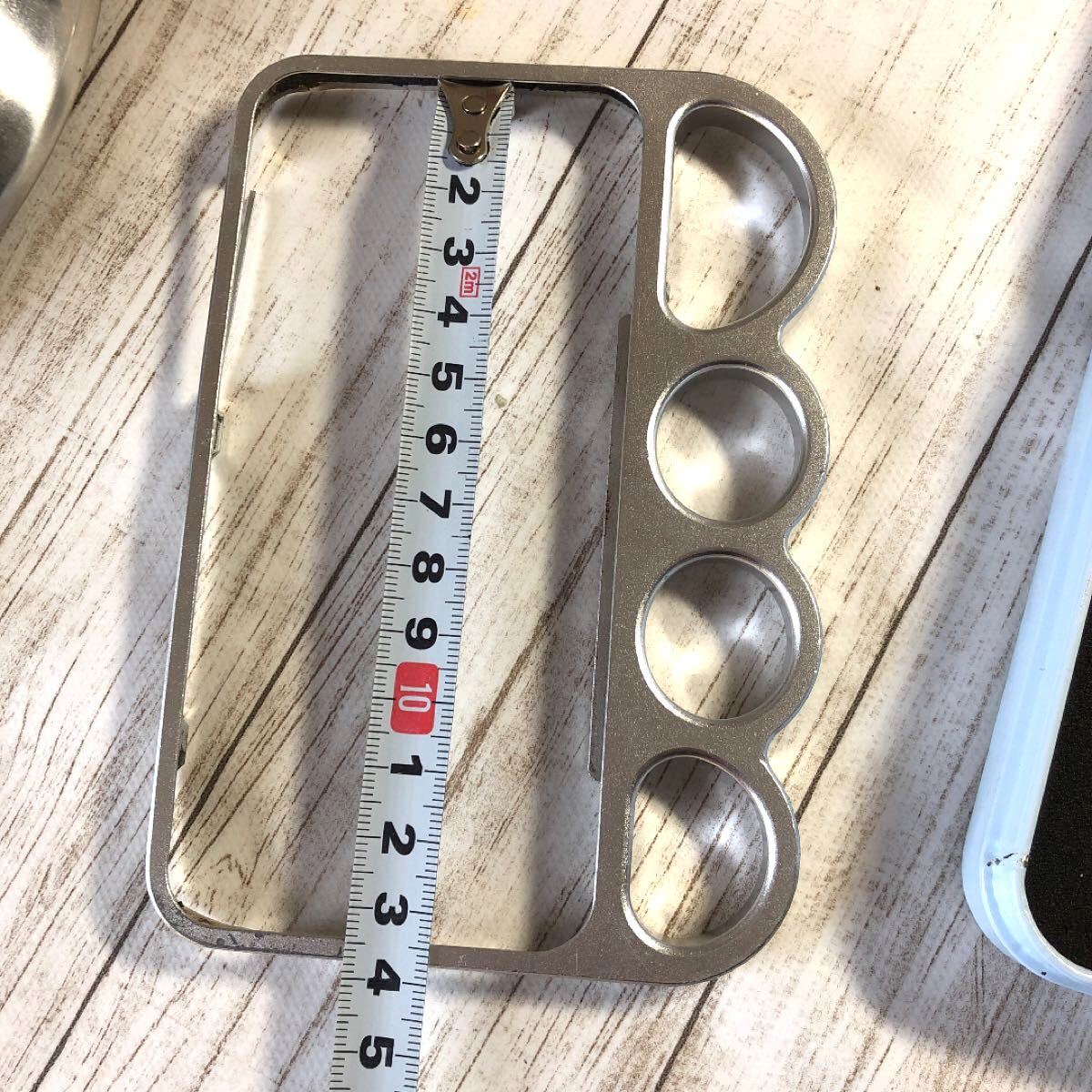 メリケンサックケース iPhoneカバー iPhoneケース 個性的 アルミ缶