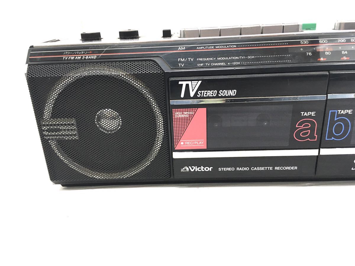 Yahoo!オークション - 日本ビクター Victor ラジカセ RC-W50 レトロ ア