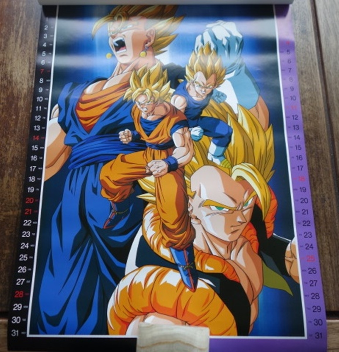 Yahoo!オークション - ドラゴンボールZ 1996年 カレンダー 62