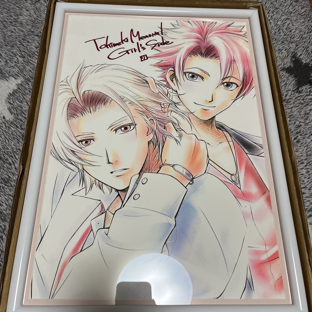 ときめきメモリアル girl'sside VISA 額 佐伯 瑛 2nd 【公式通販】