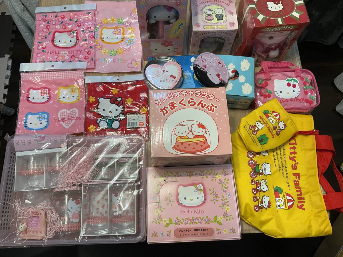 Yahoo!オークション - まとめてキティ サンリオ ハローキティ 昭和レト