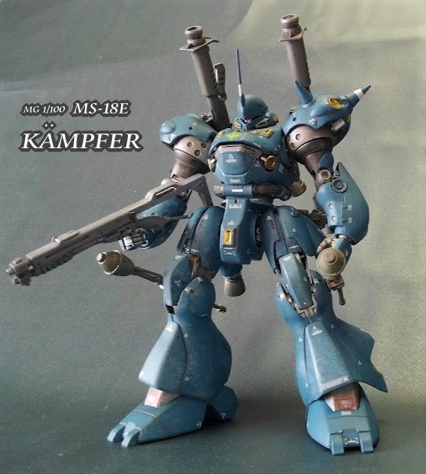 Yahoo!オークション - バンダイ 1/100 MG ケンプファー塗装済み完成品