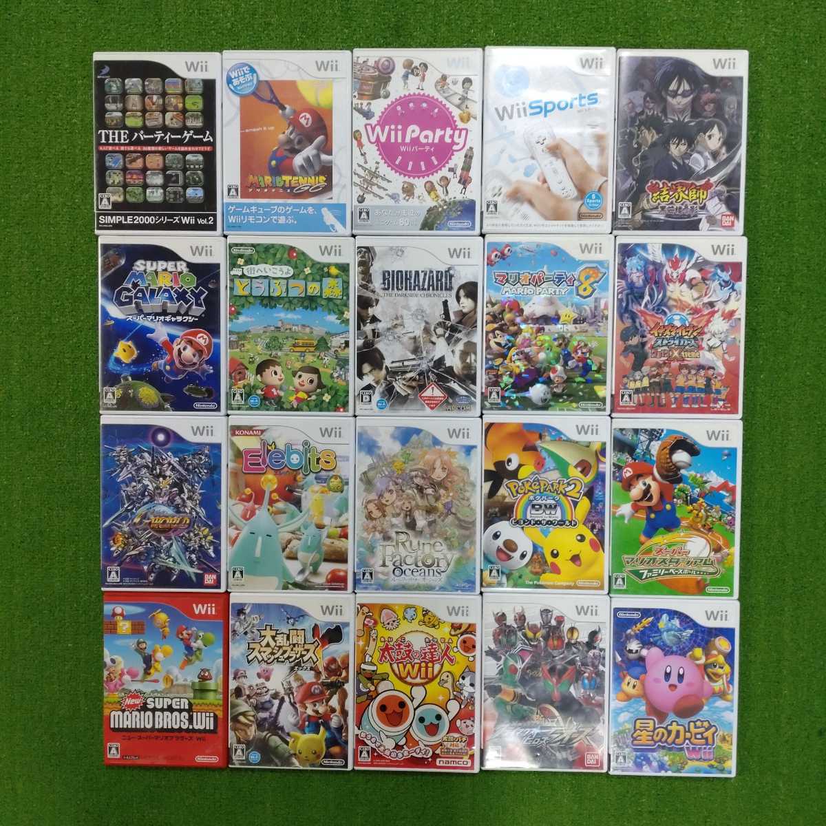 Yahoo!オークション - Wii ソフト 20本 まとめ売り まとめて 大乱闘ス