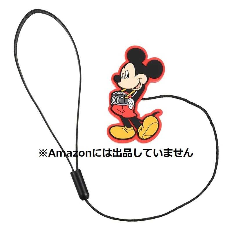 新品 送込 ディズニー ミッキー カメラレンズストラップ 一眼レフ