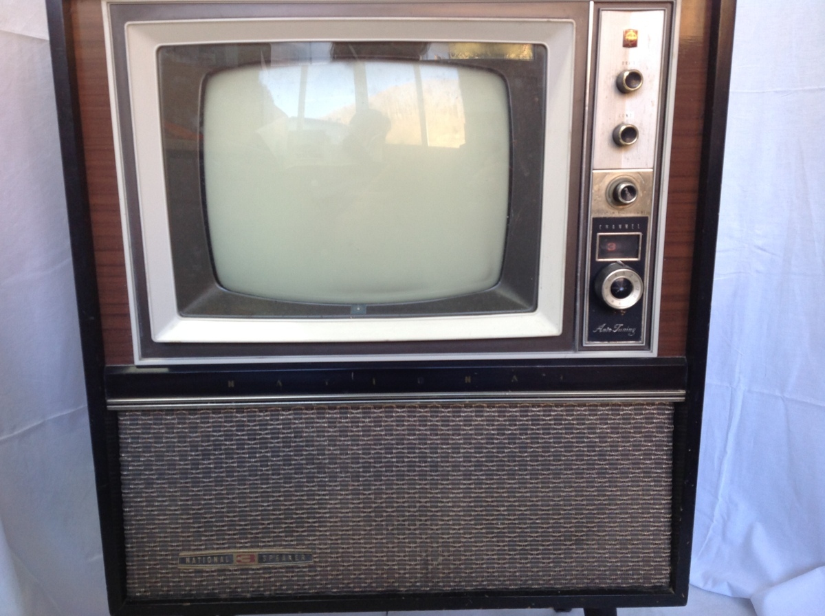 Yahoo!オークション - 【訳あり】昭和レトロ ナショナル 真空管 白黒テ