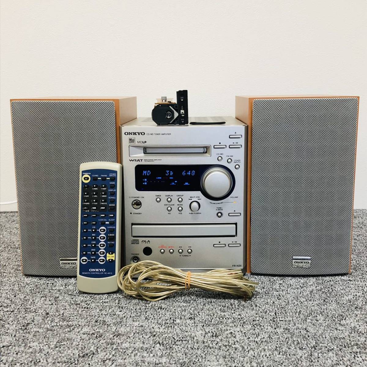 Yahoo!オークション - 【訳あり】ONKYO FR-N3X CD/MD ミニコンポ CDピ